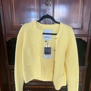 Never Worn NVLT Women's Lemon Cardigan
